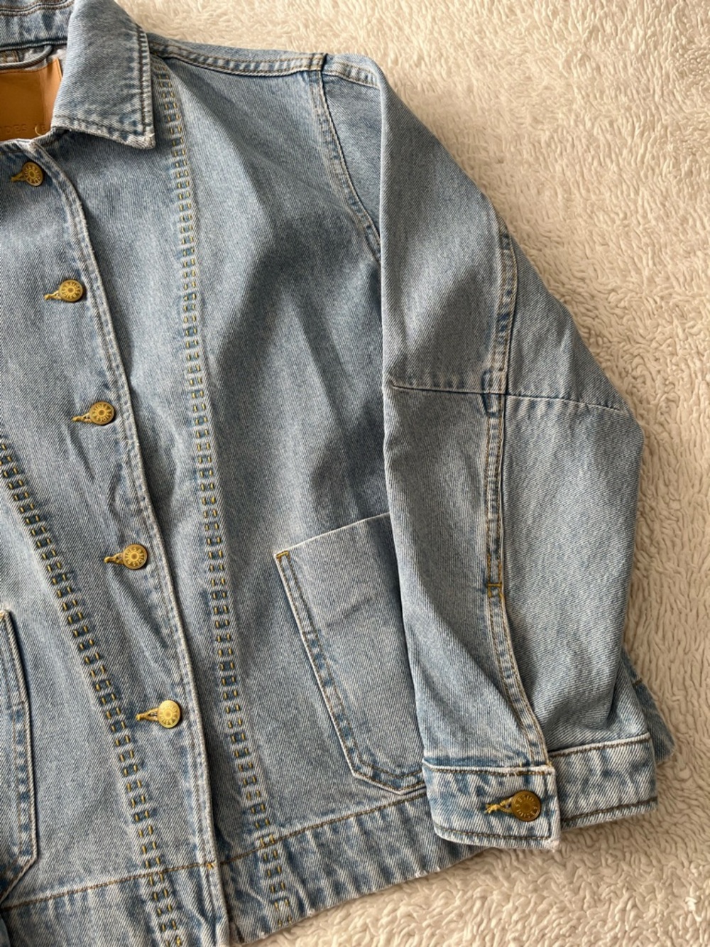 B SIDES Light Blue Denim Jeans - Picture 2 of 6